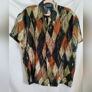 Coogi Inspired by Notorious BIG & Cosby 100% Silk. Australia/Italy. Size M.